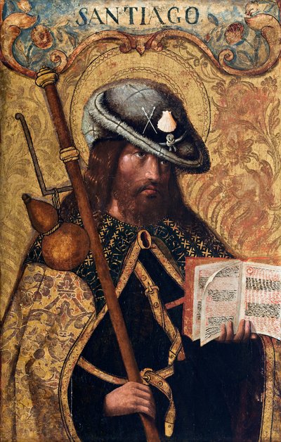 St. Jakobus der Ältere von Master of Mambrillas